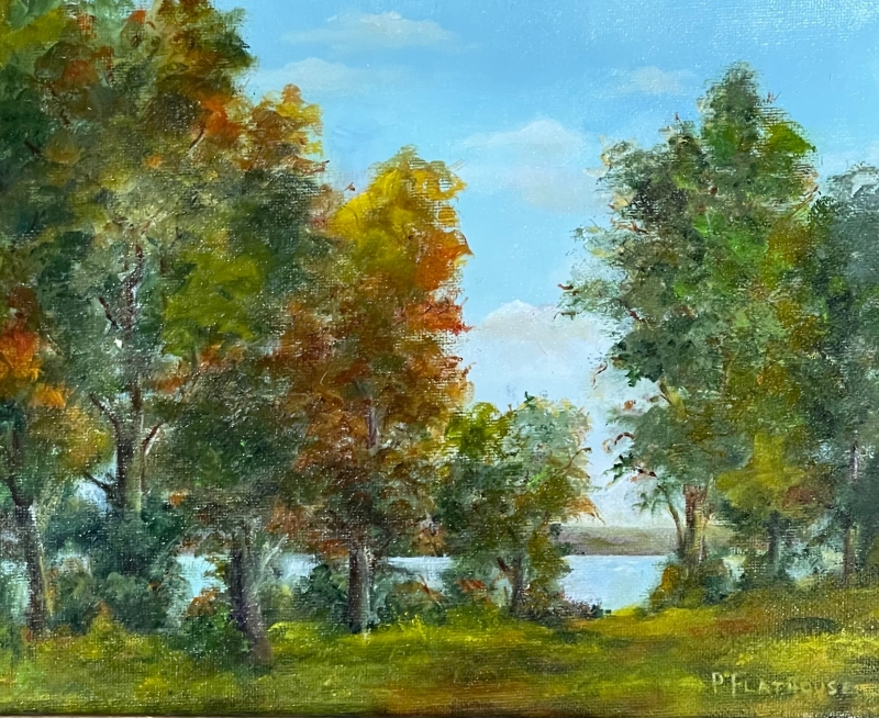 Lubbock Lake by artist Pat Flathouse